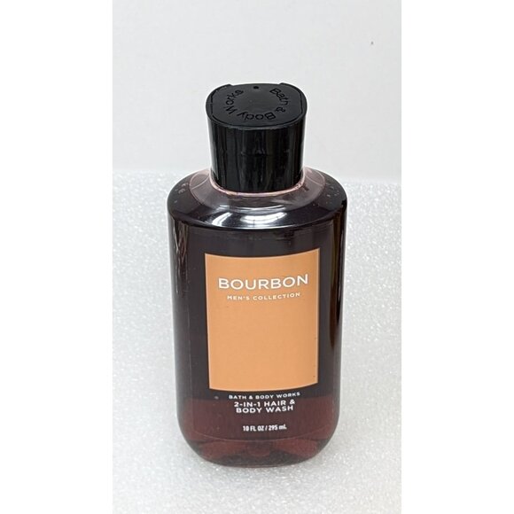 Bath & Body Works Bourbon Men's 2-In-1 Hair & Body Wash 10 Fl Oz - Picture 1 of 1